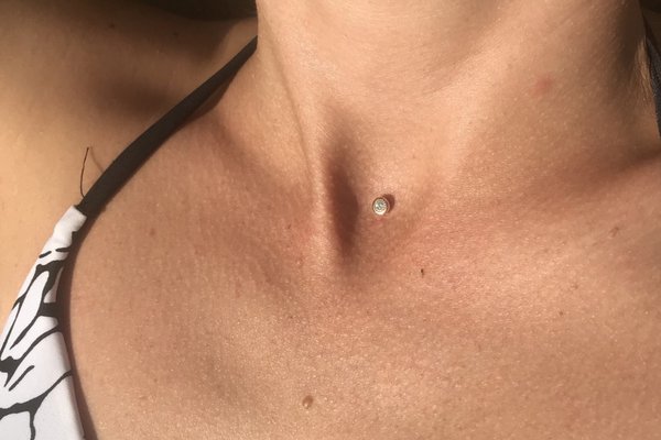 Площинний пірсинг