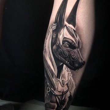 Тату ескізи Анубіса