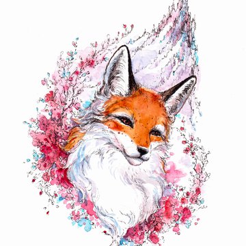 тату лиса значение