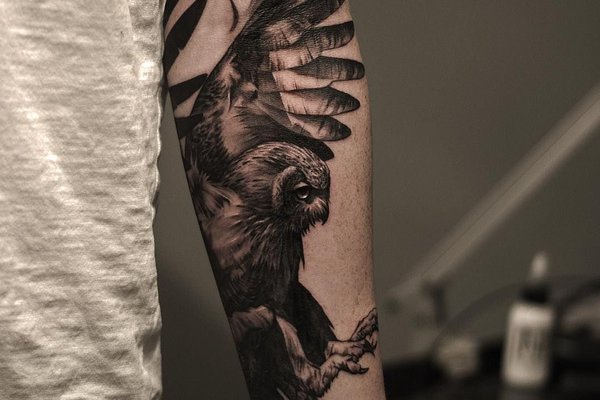 Тату ескізи орла