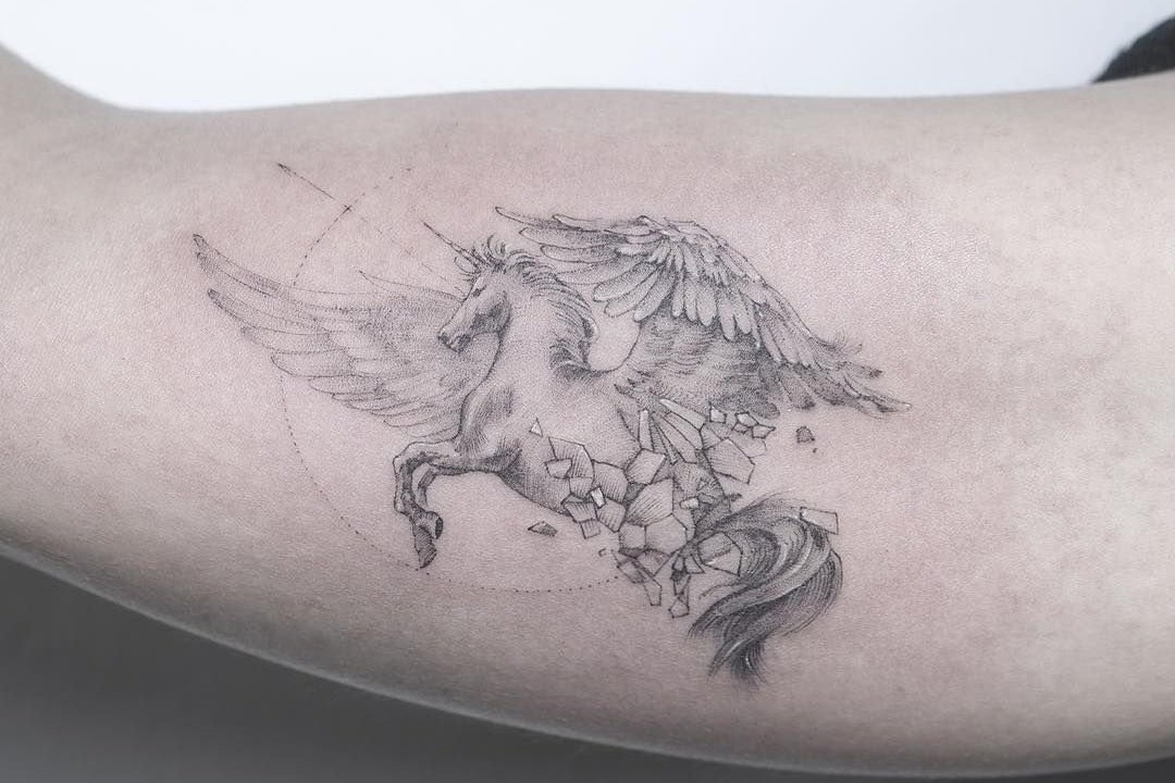 Тату-ескізи "Пегас"
