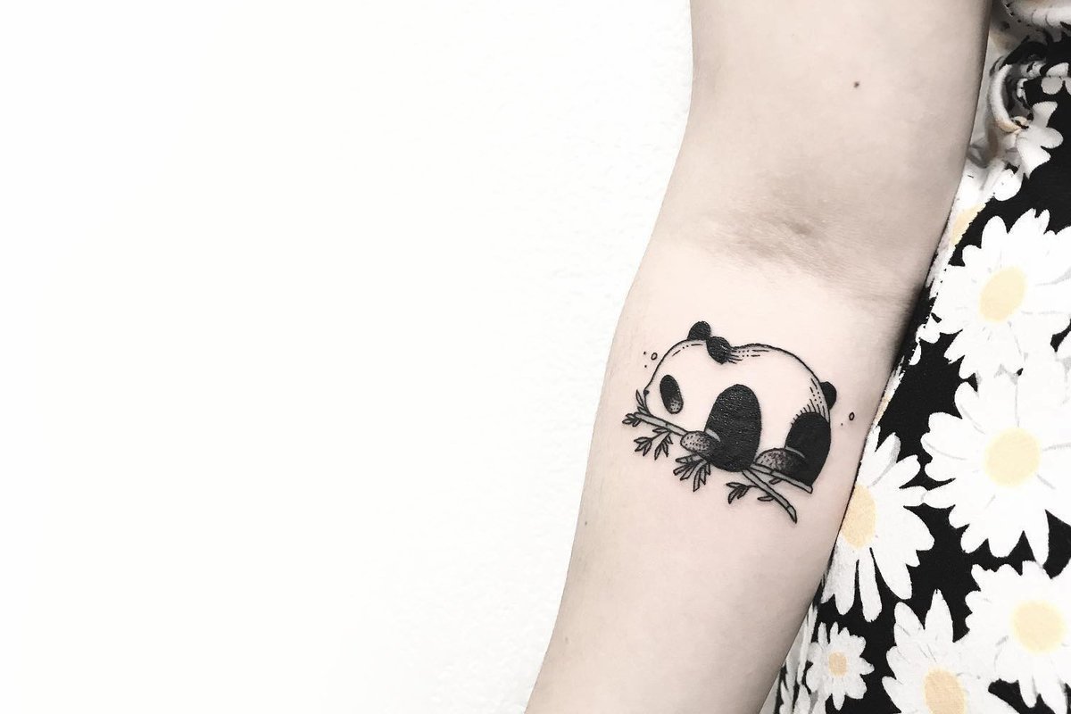 Тату-ескізи "Панда"