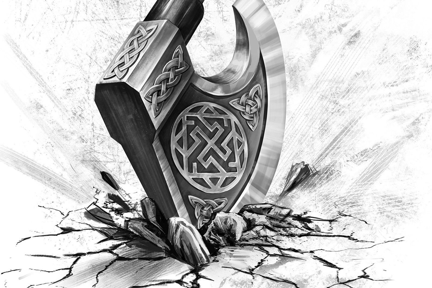 Тату-ескізи "Сокира"