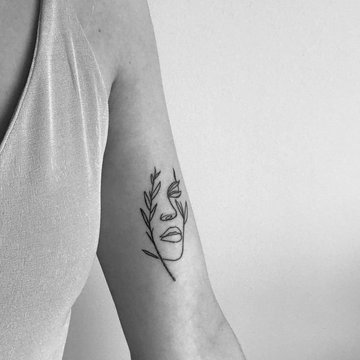 Тату ескізи мінімалізм