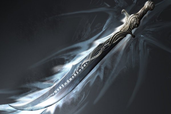 Тату ескіз меч