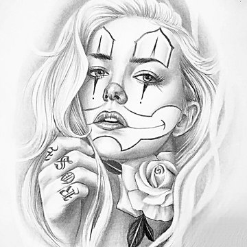 Тату-эскизы чикано