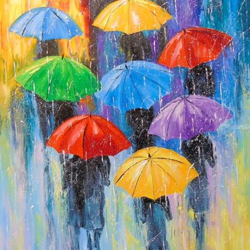 Тату ескізи парасоля