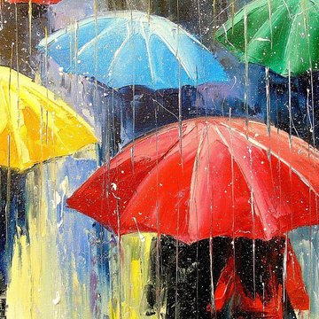 Тату ескізи парасоля