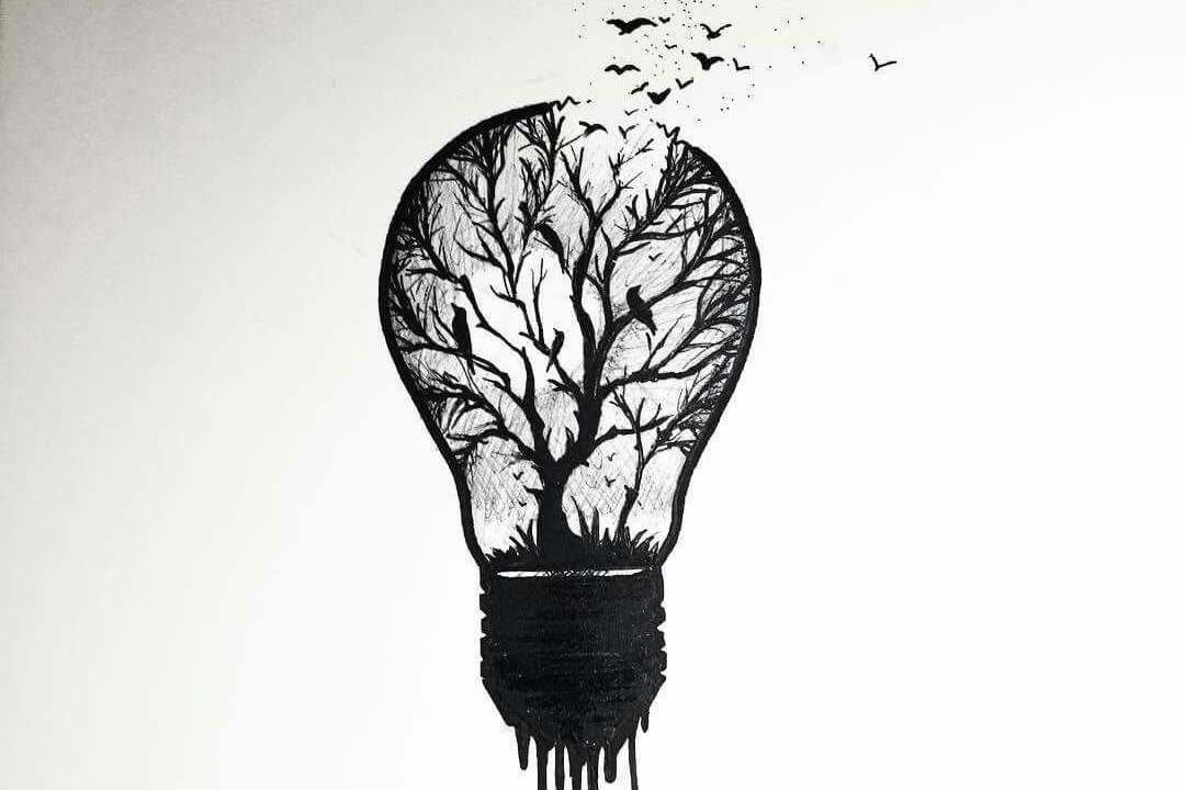 Тату-ескізи лампа