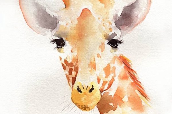 Тату ескізи жирафа