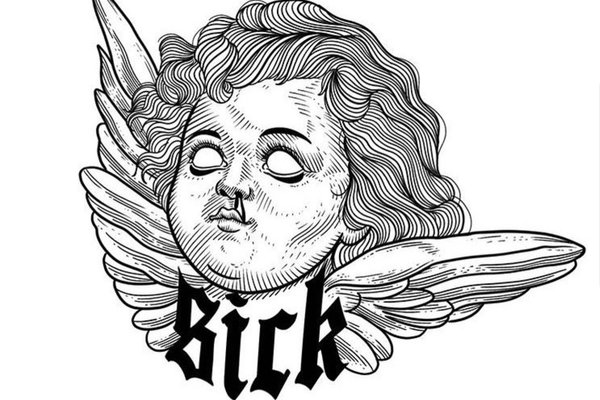 Черно-белые тату-эскизы