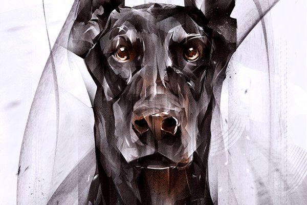 Тату эскизы доберман