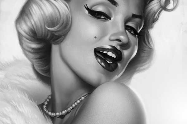 Тату эскизы Мэрилин Монро