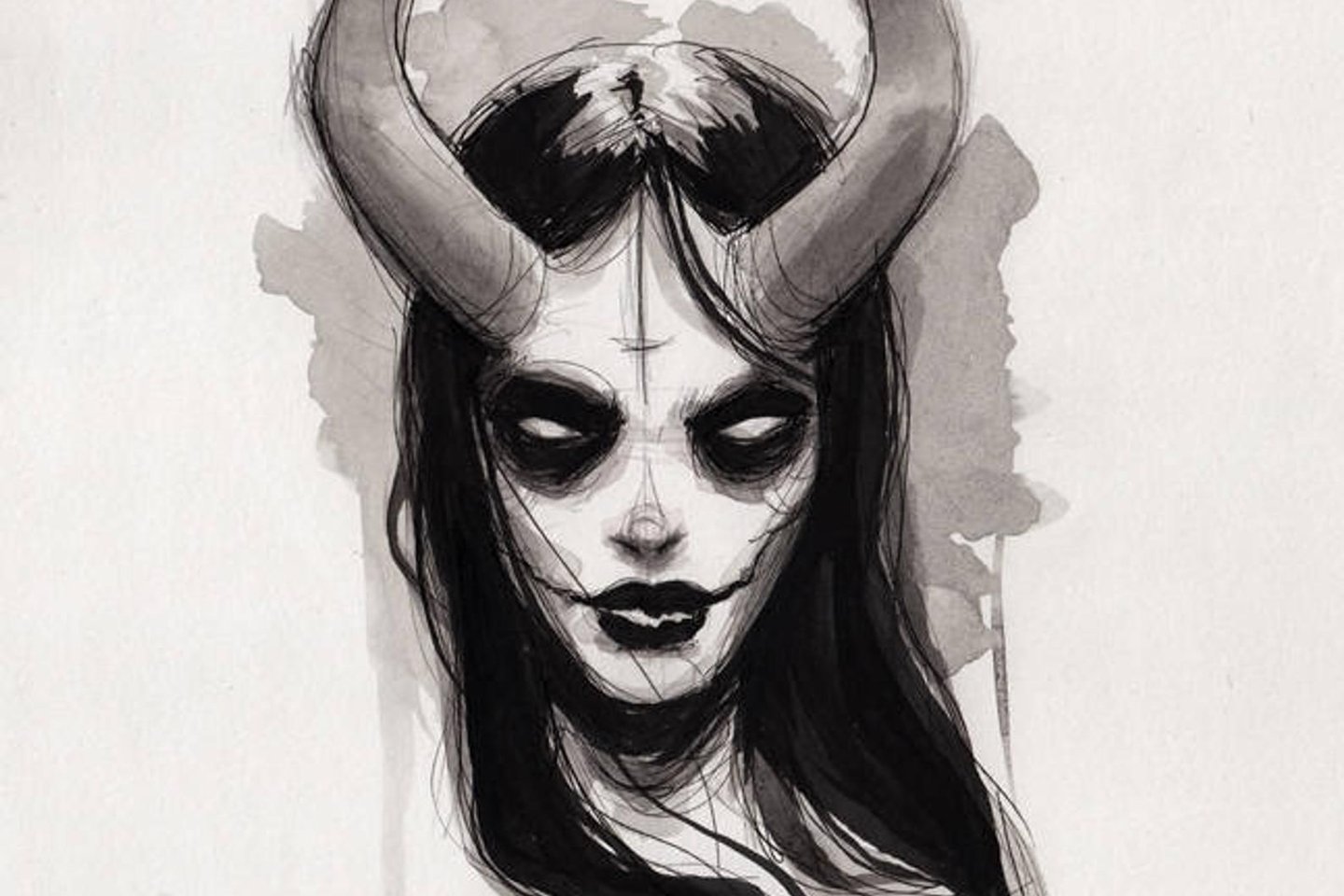 Тату ескізи демона