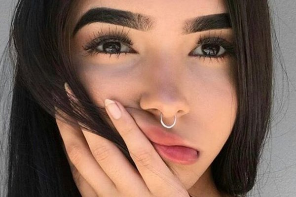 пирсинг носа виды