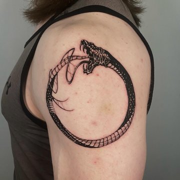 Уроборос Тату