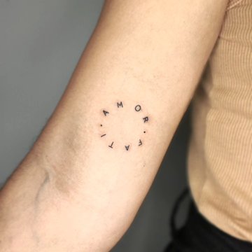 тату Amor Fati