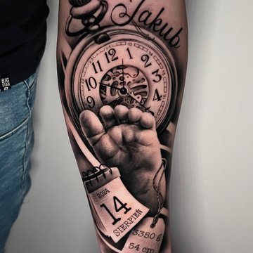 тату в честь семьи