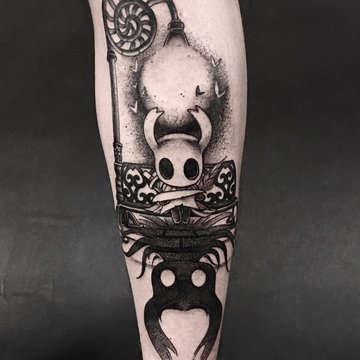 тату Hollow Knight, Порожній лицар тату