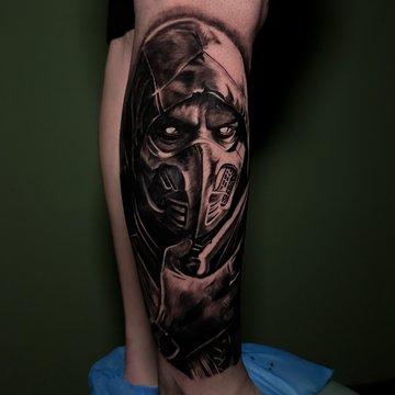 Mortal Kombat тату