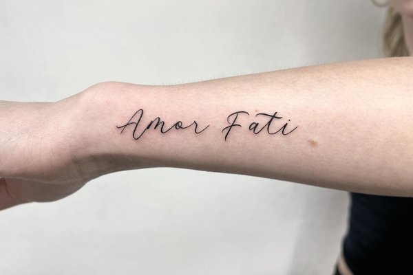 тату Amor Fati