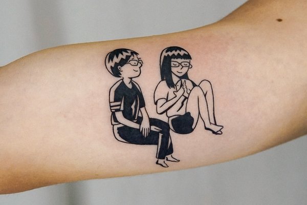 тату в честь семьи