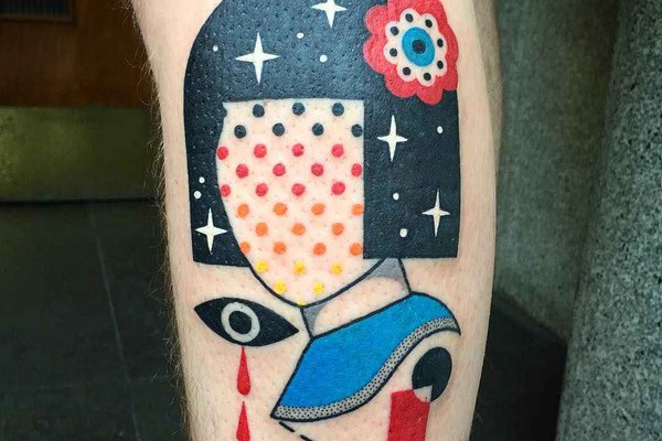 Тату ескізи абстракціонізм