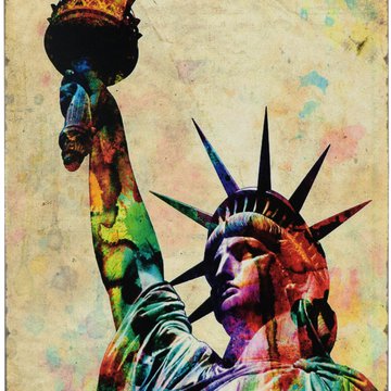 Тату-ескізи "Статуя свободи"