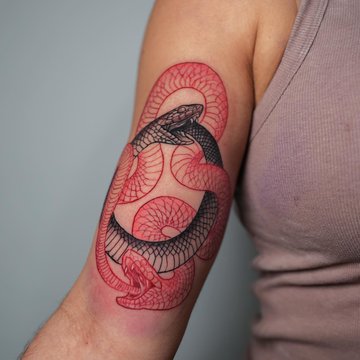Уроборос Тату