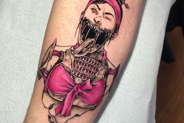 Mortal Kombat тату