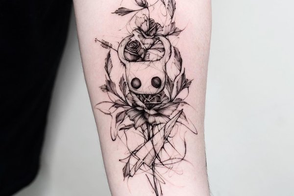 тату Hollow Knight, Порожній лицар тату