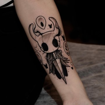 татуировки Hollow Knight, Полый рыцарь тату