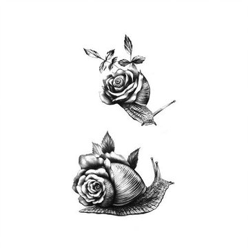 Тату - эскизы улитка