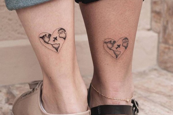 Парні тату на весілля