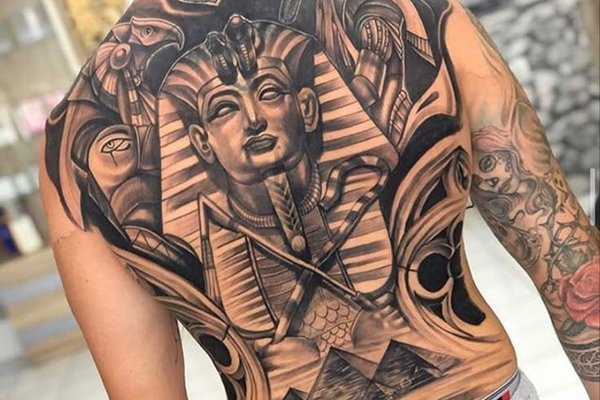 Тату - эскизы фараон
