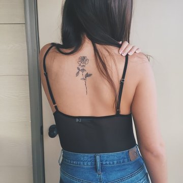 Тату эскизы розы