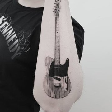 Тату ескізи гітара