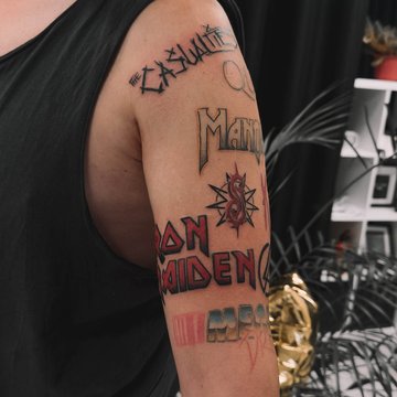 тату на плечі чоловічі