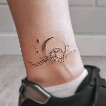 тату півмісяць значення ескіз