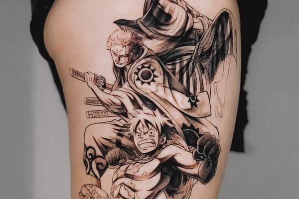 тату ван Піс значення ескіз