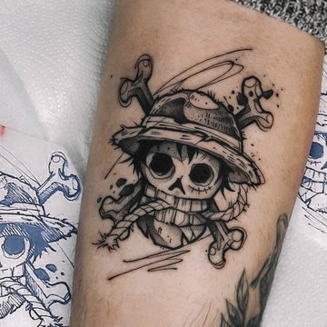 тату ван Піс значення ескіз