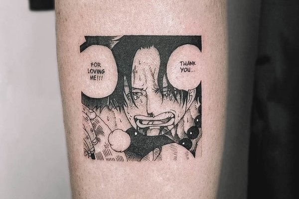 тату ван Піс значення ескіз