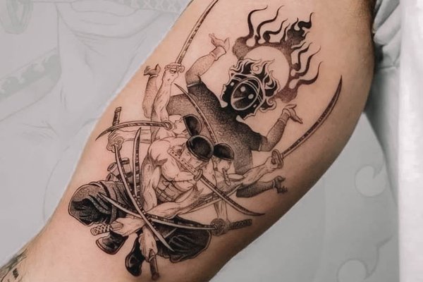 тату ван пис значение эскиз