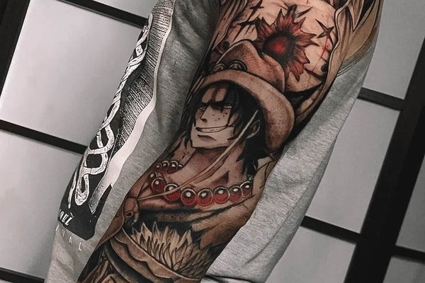 тату ван Піс значення ескіз