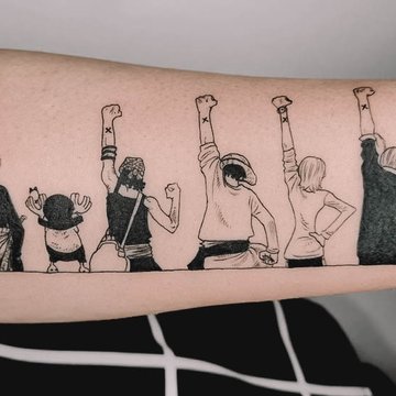 тату ван пис значение эскиз