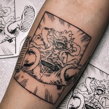 тату ван пис значение эскиз