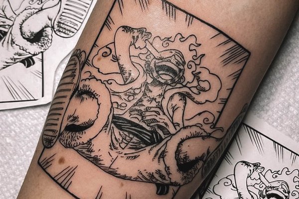 тату ван Піс значення ескіз