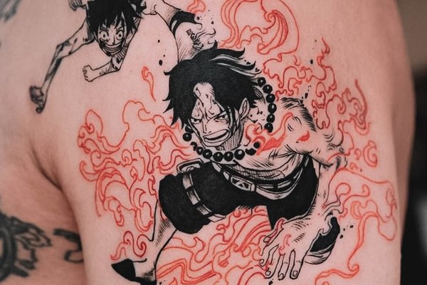 тату ван Піс значення ескіз