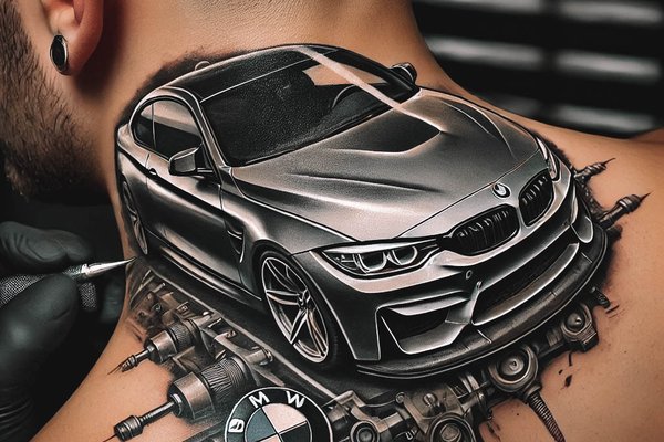 тату бмв значение эскиз