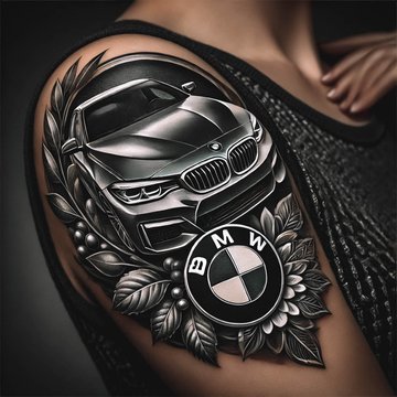 тату бмв значение эскиз